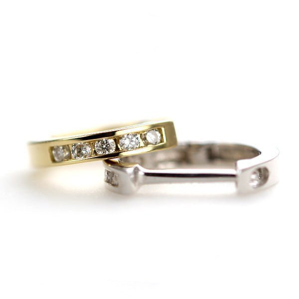 K18&K18wg Diamond Foop - picollet