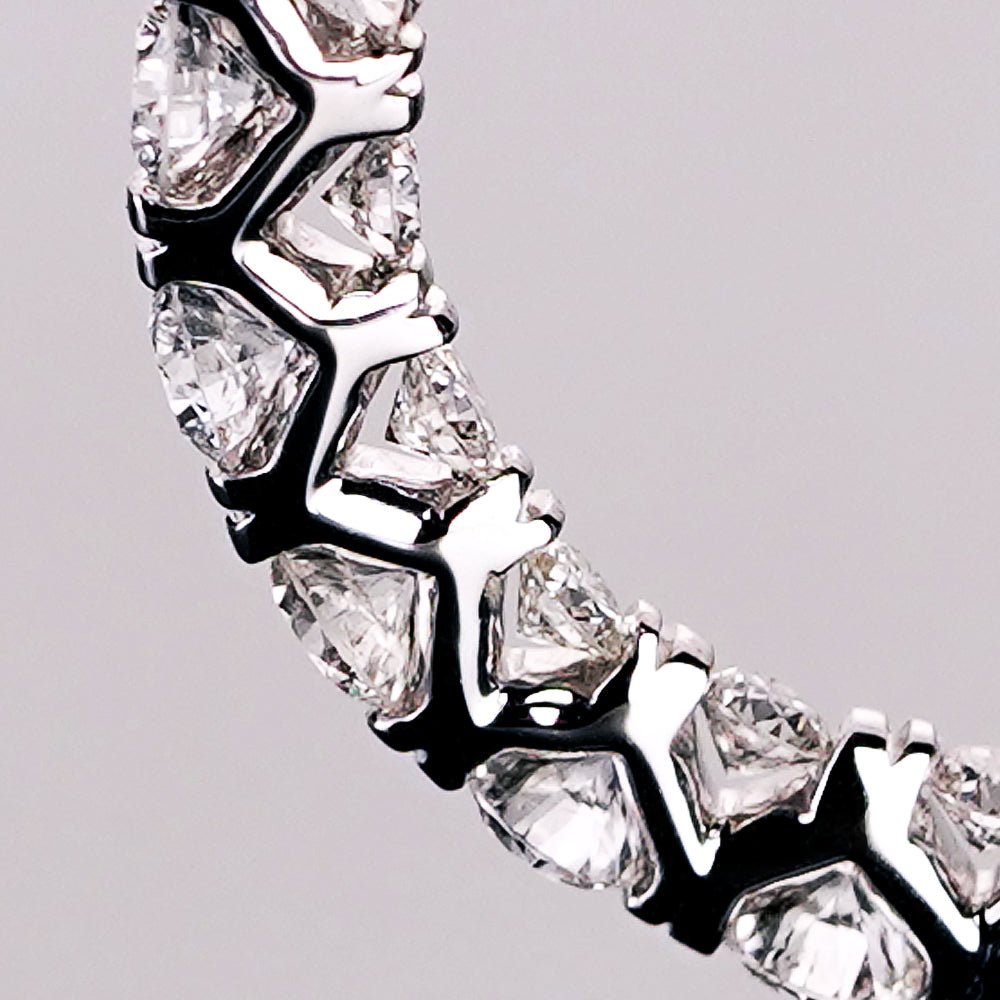 K18wg Diamond Foop - picollet