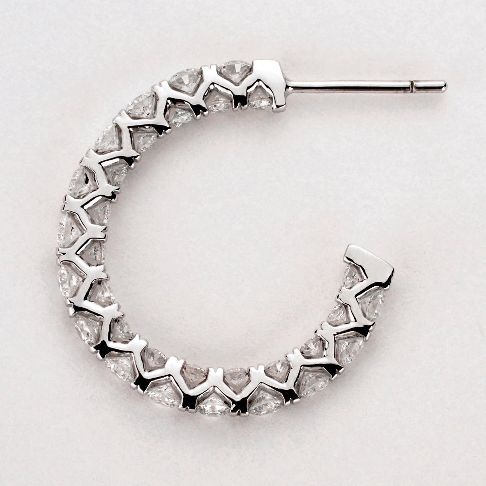 K18wg Diamond Foop - picollet