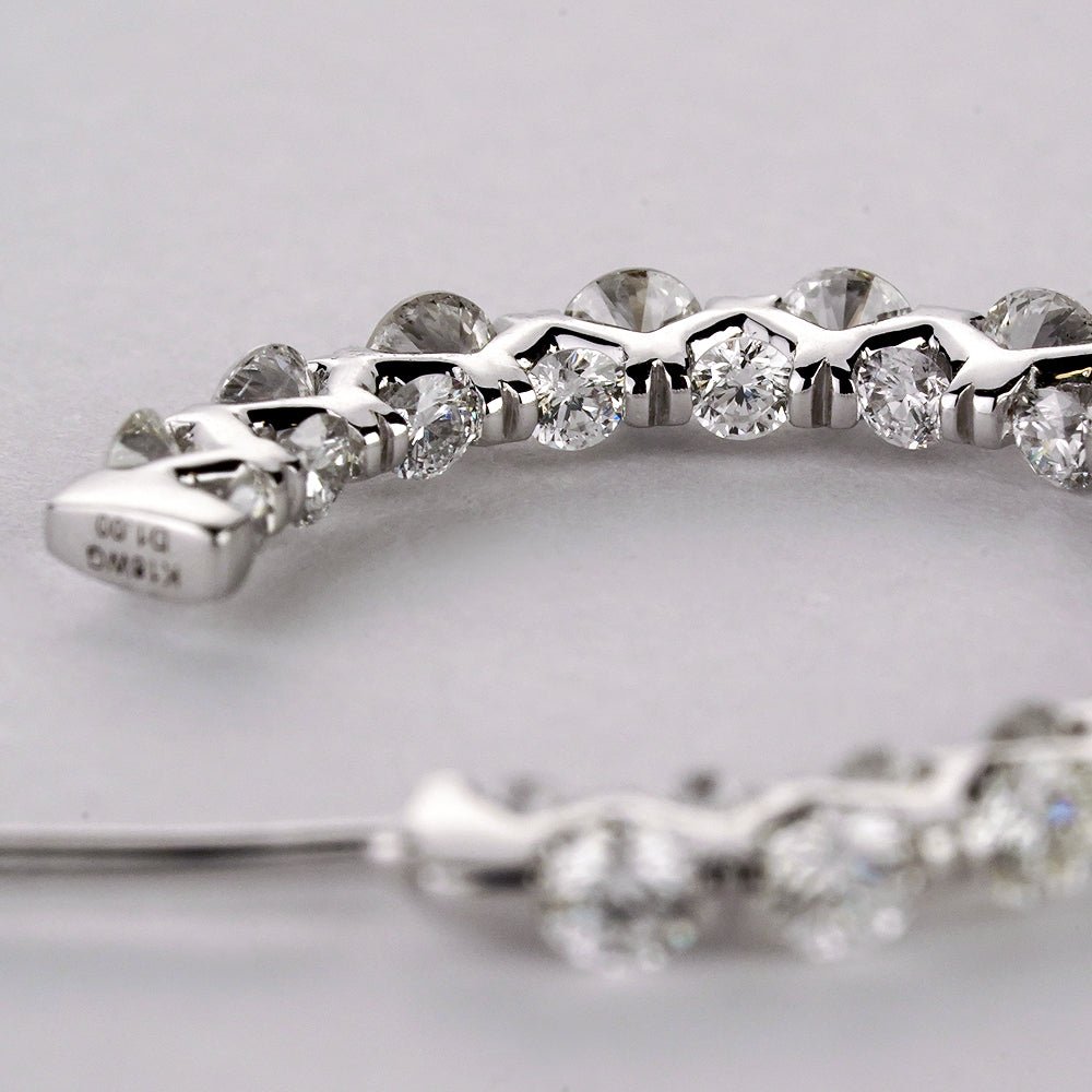 K18wg Diamond Foop - picollet